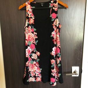 Black dress with flowers🌸